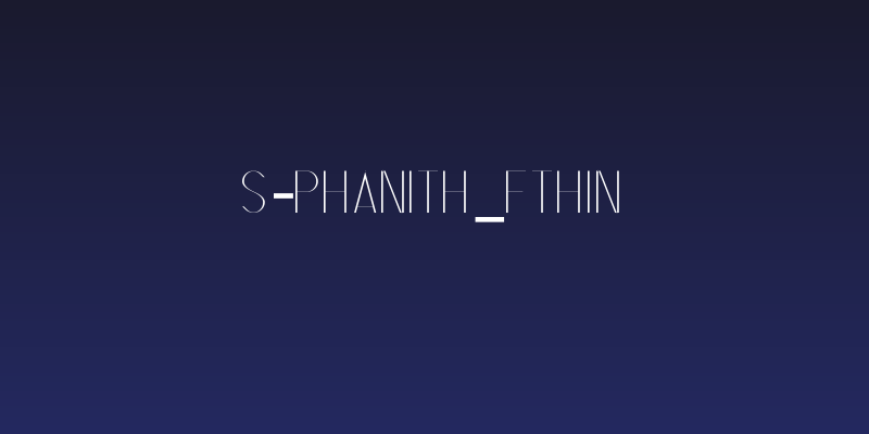 S-PHANITH_FTHIN Social Header