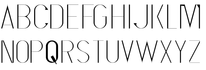 S-PHANITH_FTHIN Font LOWERCASE
