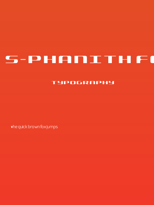 S-Phanith FONTER GONE Poster
