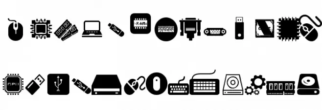 S-Phanith FONTER PC TOOL Schriftart Groß