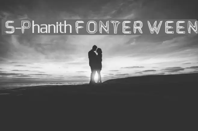 S-Phanith FONTER WEEN Font examples