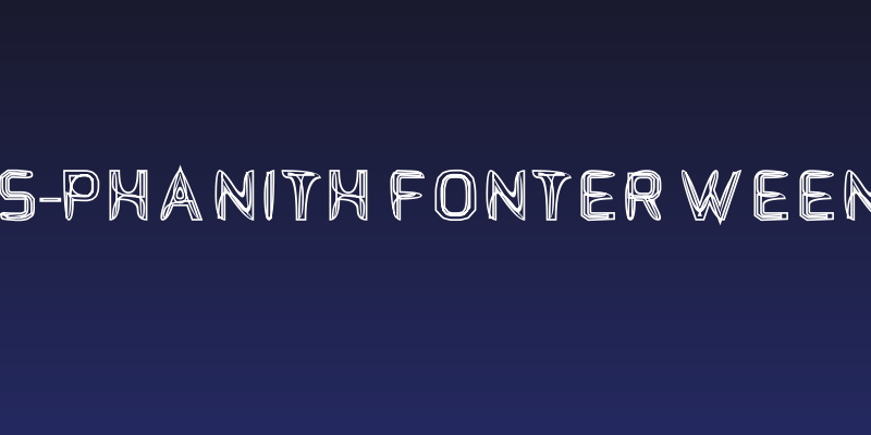 S-Phanith FONTER WEEN Social Header
