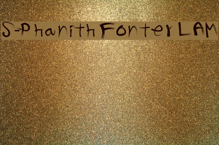 S-Phanith Fonter LAM Font examples