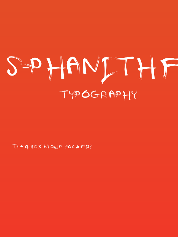 S-Phanith Fonter LAM Poster