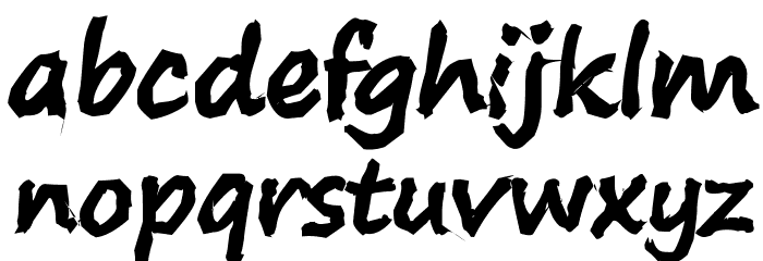 S-Phanith14 KH PENCIL Font LOWERCASE
