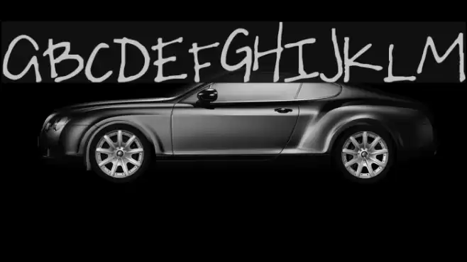 S Uneven Font examples