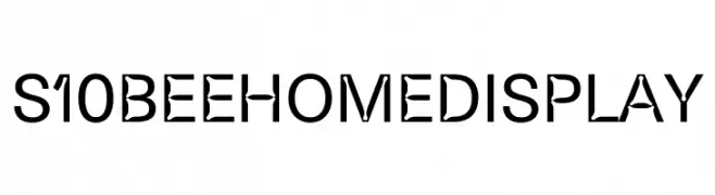 S10 Beehome Display  नि: शुल्क फ़ॉन्ट्स डाउनलोड