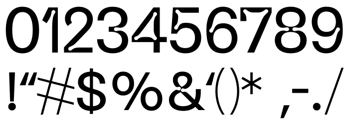 S10 Beehome Display Font Alte caractere