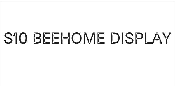 S10 Beehome Display Logo