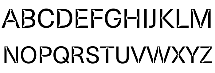 S10 Beehome Display Font Litere mici