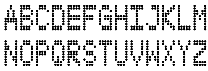 S4QUFX Font LOWERCASE