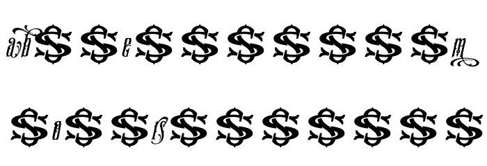 S&SAmberosaDemo Font LOWERCASE
