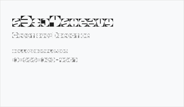 s3ij4sheavy Business Card