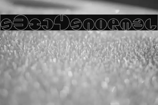 s3ij4snormal Font examples