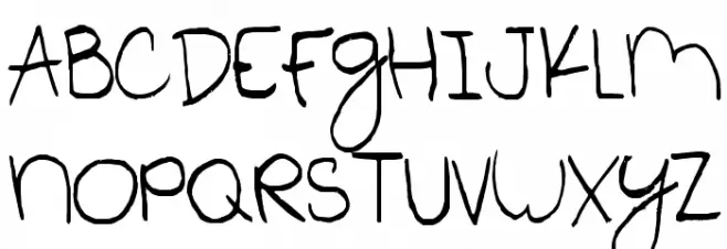 SA Apricots Schriftart Groß