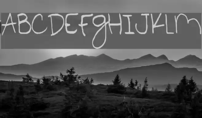 SA Apricots Font examples