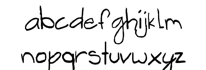 SA Apricots Font LOWERCASE
