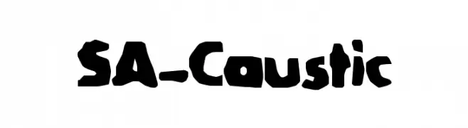 SA-Caustic  Fuentes Gratis Descargar