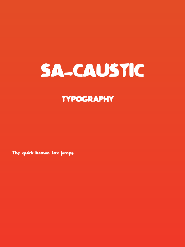 SA-Caustic Poster