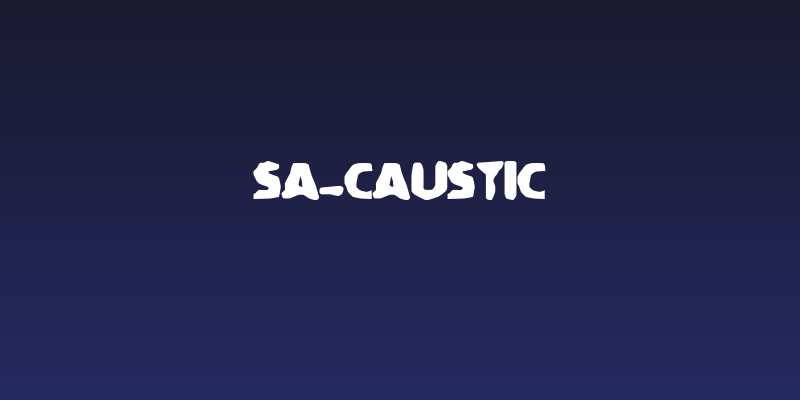 SA-Caustic Social Header