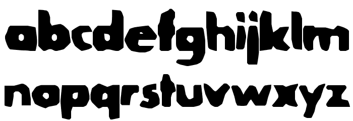 SA-Caustic Font Litere mici