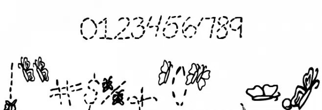 SA-Flutter Font OTHER CHARS