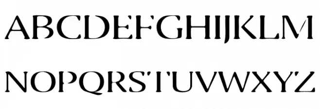 SA Granada Schriftart Groß