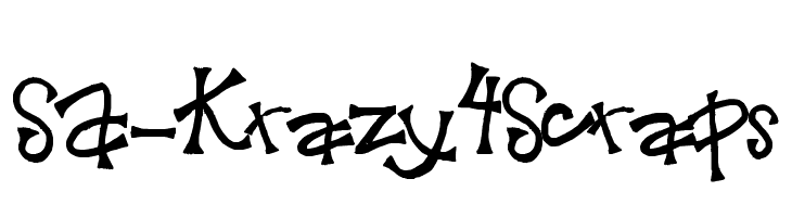 SA-Krazy4Scraps फ़ॉन्ट