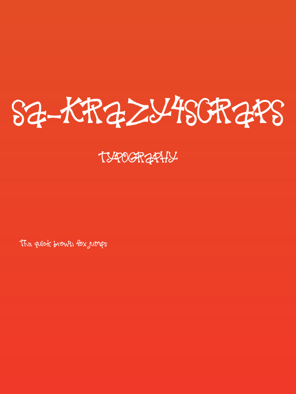 SA-Krazy4Scraps Poster