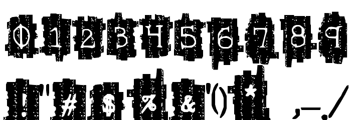 SA-Painted Font OTHER CHARS