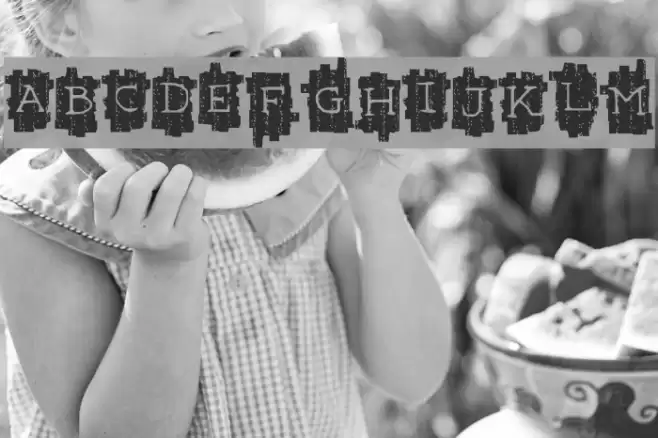 SA-Painted Schriftart examples
