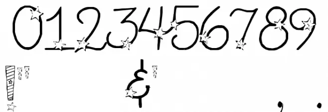 SA Patrotic Font OTHER CHARS