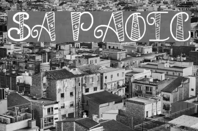 SA Patrotic Font examples