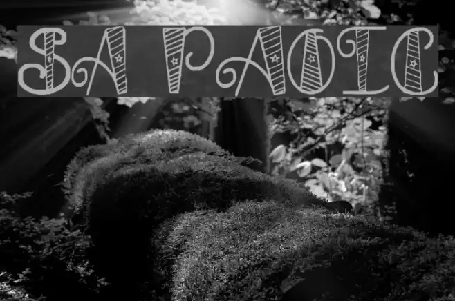 SA Patrotic Font examples