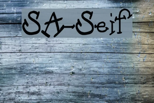 SA-Serif Example 1
