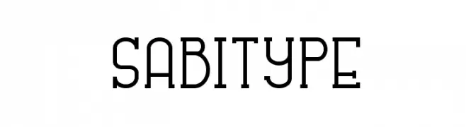 SABITYPE  Frei Schriftart Herunterladen