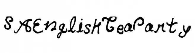 SAEnglishTeaParty  Fuentes Gratis Descargar