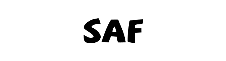 SAF Шрифта