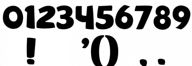 SAF Font OTHER CHARS