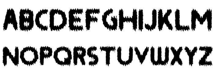 SAINT Font LOWERCASE