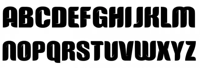 SAKALANGKONG Bold Schriftart Groß