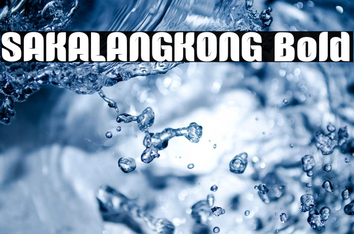 SAKALANGKONG Bold Example 2