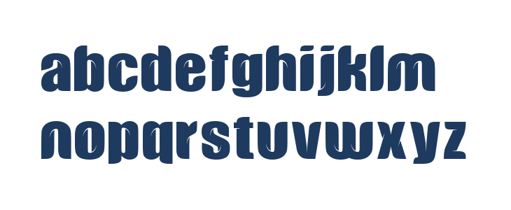 SAKALANGKONG Bold Lowercase