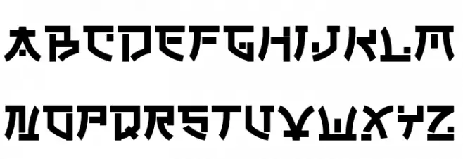 SAKURATA خط أحرف صغيرة