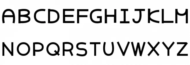 SAKURAalp Font Litere mari