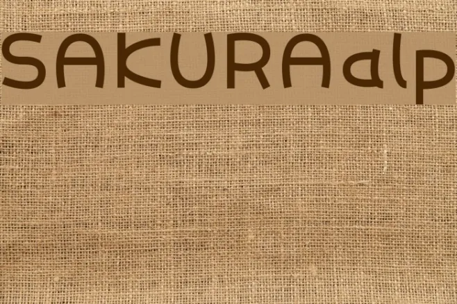 SAKURAalp Example 2
