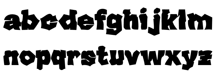 SAMBAR BOLD PERSONAL USE Font LOWERCASE