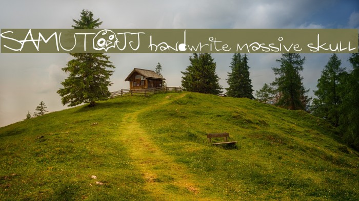 SAMUTOJJ handwrite massive skull Example 1