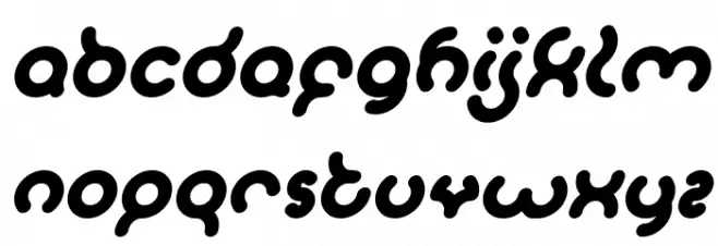 SANDRA Bold Italic Fuentes MINÚSCULAS