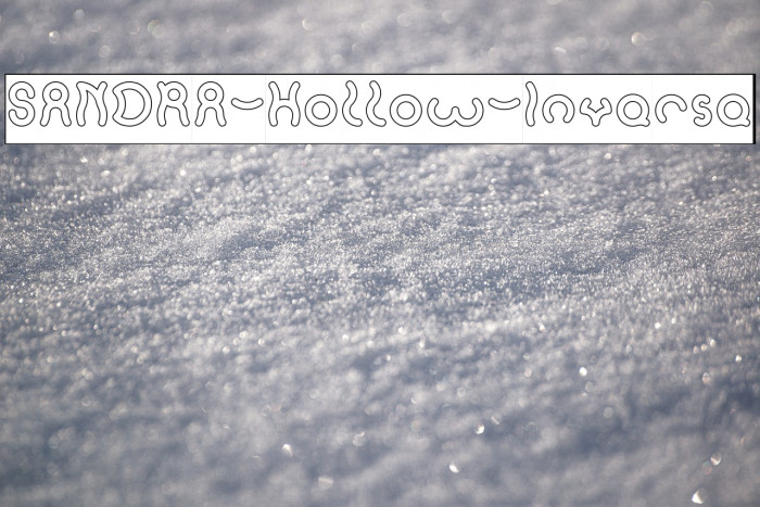 SANDRA-Hollow-Inverse Example 3